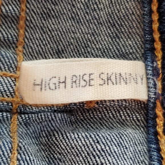 RAG AND BONE High Rise Skinny Jeans 27 EUC - Picture 6 of 7